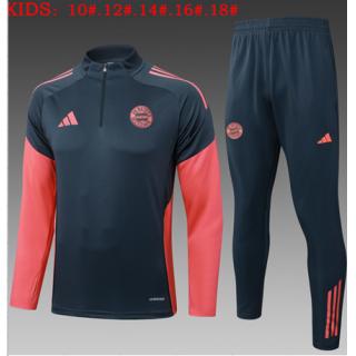 Chándal Bayern Munich 2025/26 ( Black Half Zipper) - NIÑOS